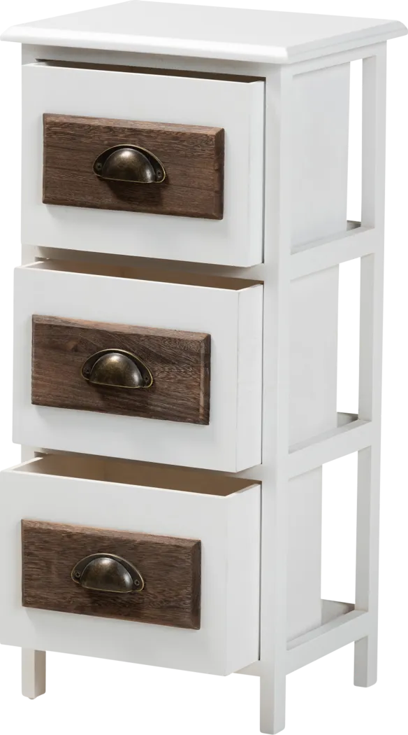 Fanela White Accent Cabinet - Thumbnail - Image 2