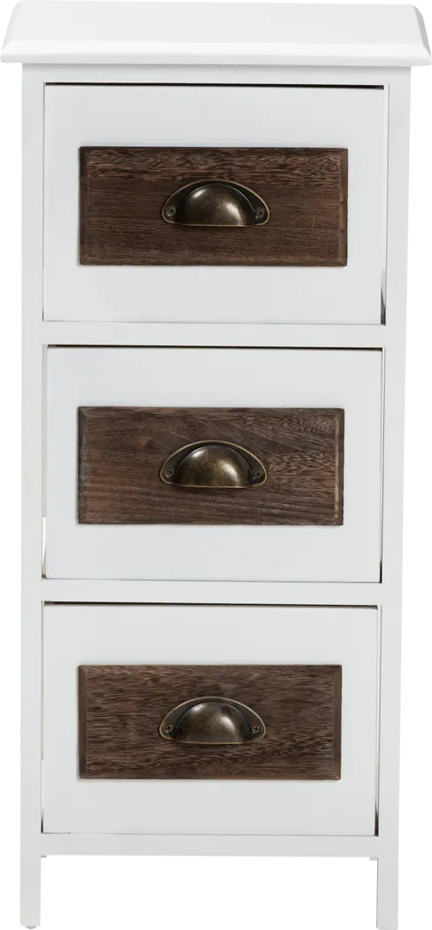 Fanela White Accent Cabinet - Thumbnail - Image 3