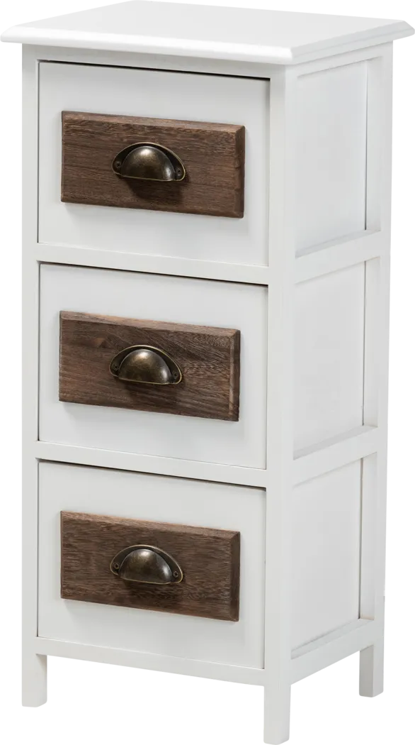 Fanela White Accent Cabinet - Thumbnail - Image 1