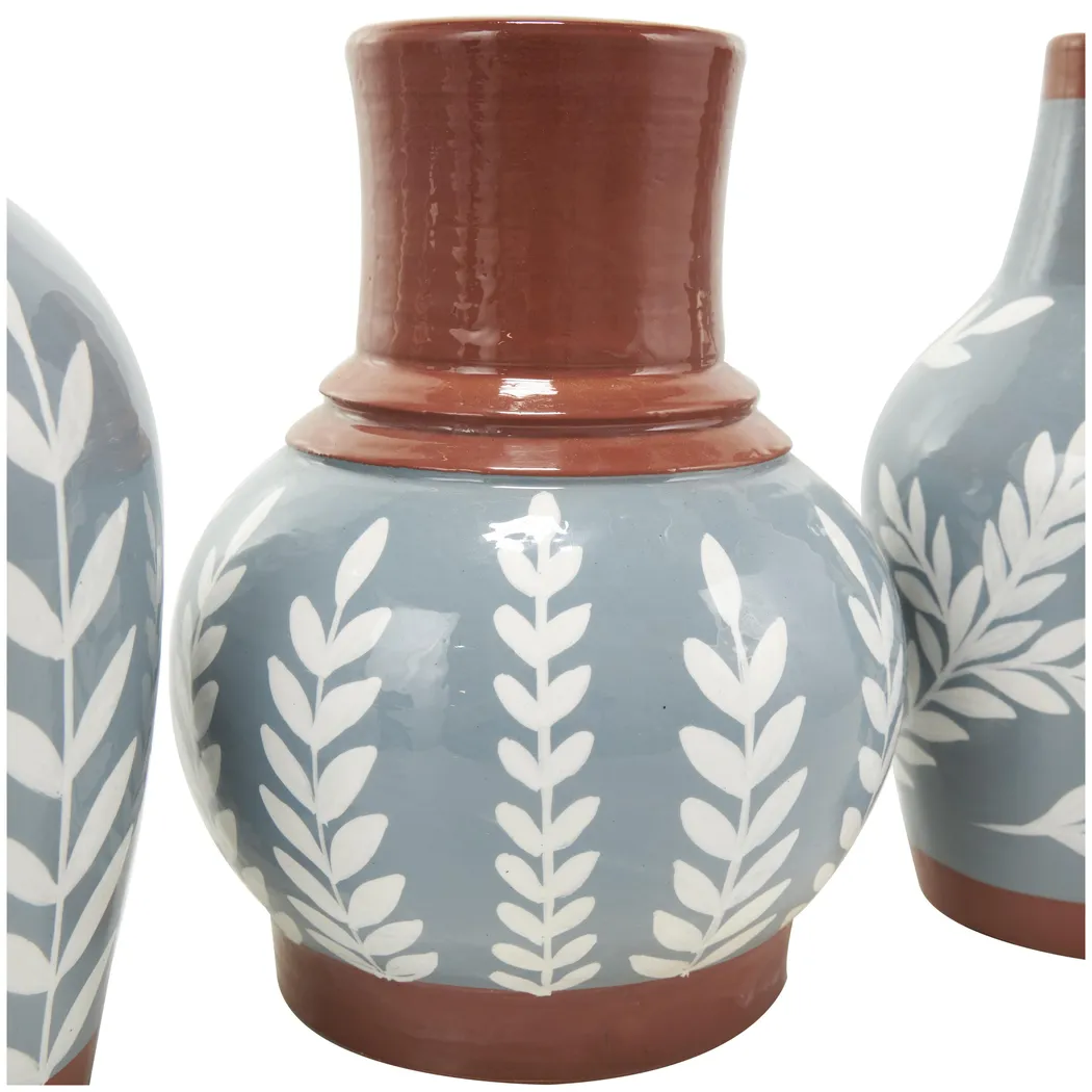 Fanli Blue Vase, Set of 3 - Thumbnail - Image 3