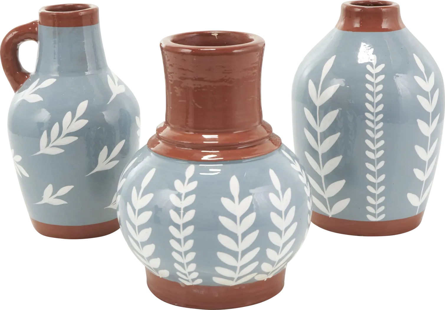 Fanli Blue Vase, Set of 3 - Thumbnail - Image 1