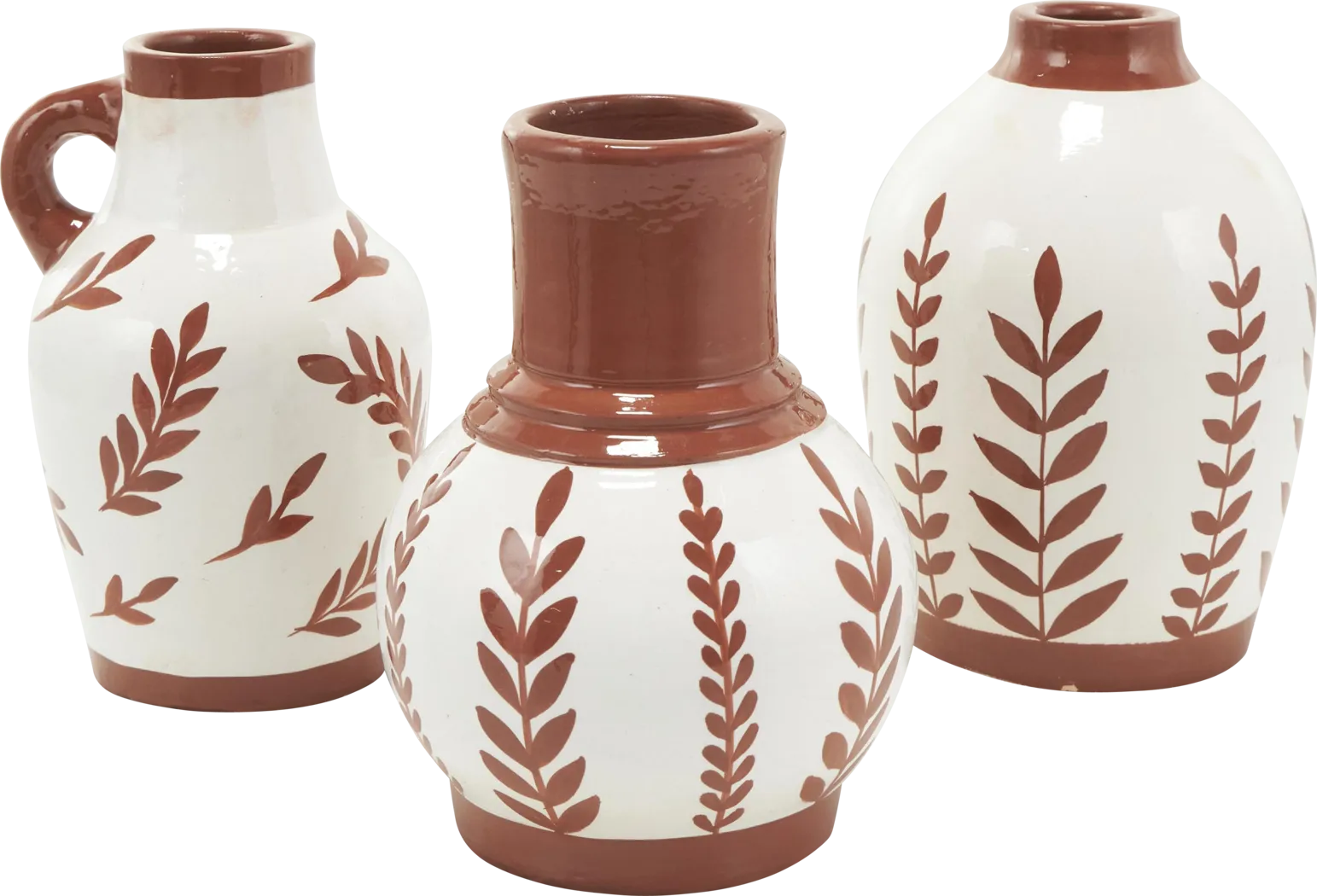 Fanli White Vase, Set of 3 - Thumbnail - Image 1