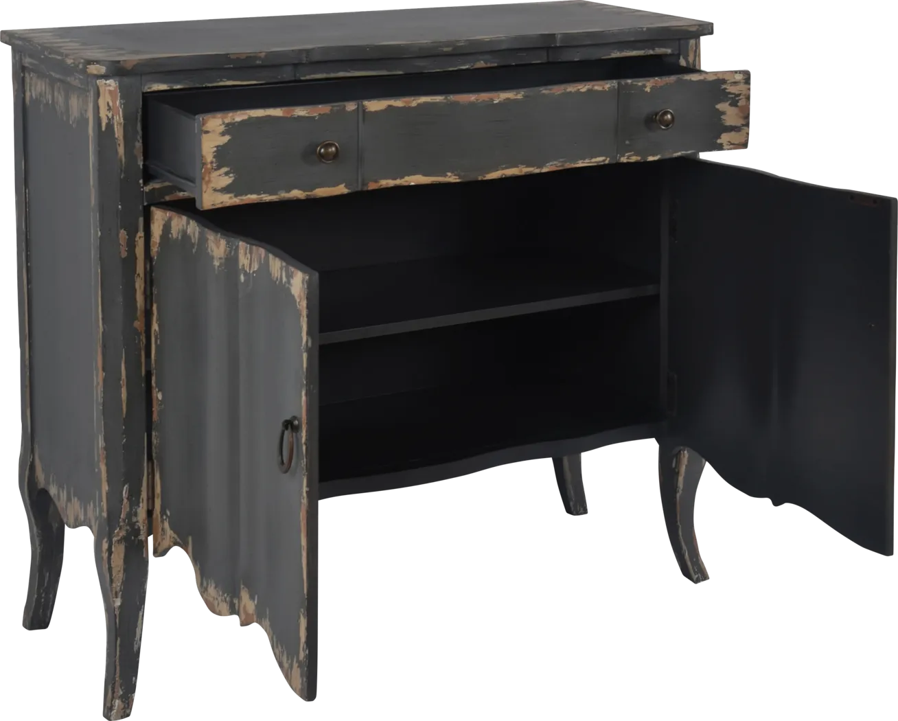 Fannie Way Blue Accent Cabinet - Thumbnail - Image 2