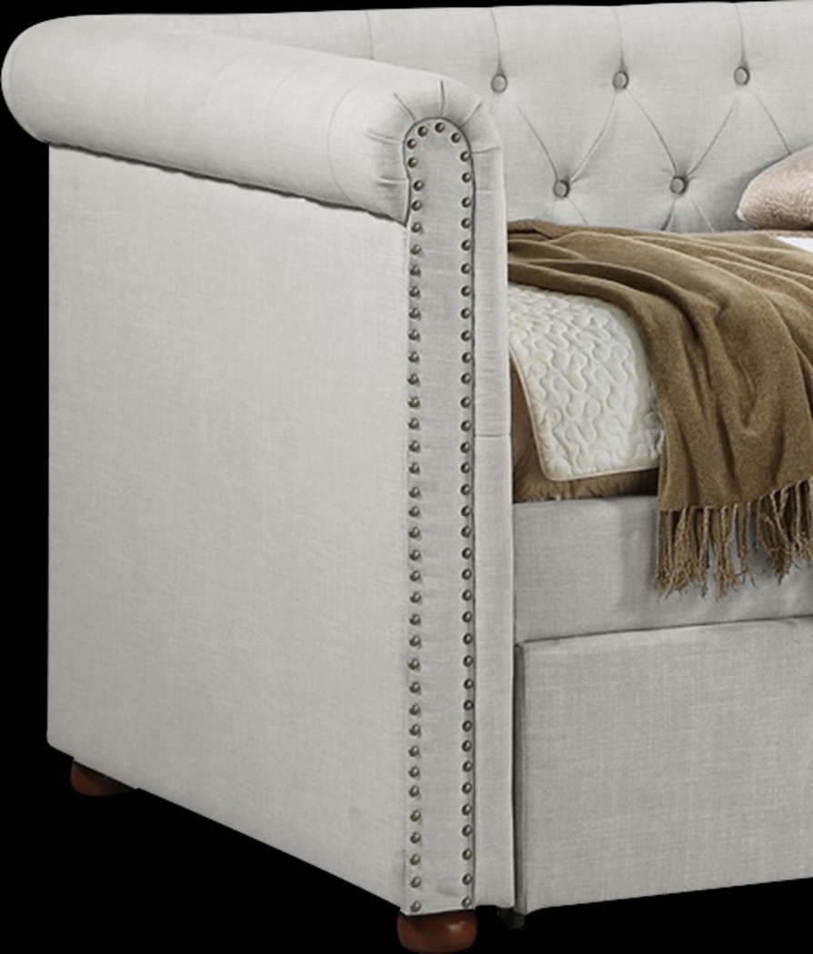 Fannin Beige Daybed with Trundle - Thumbnail - Image 4