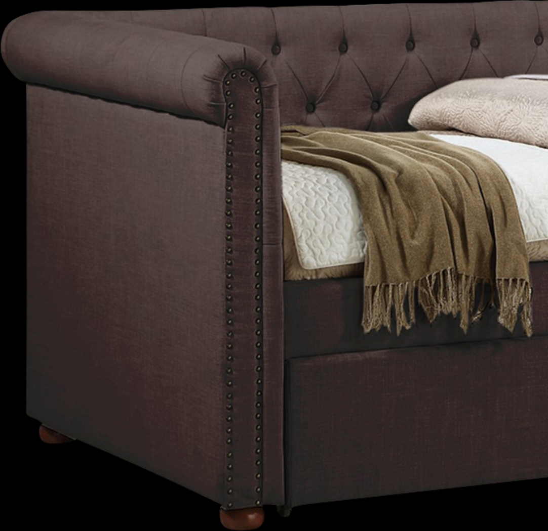 Fannin Dark Gray Daybed with Trundle - Thumbnail - Image 4