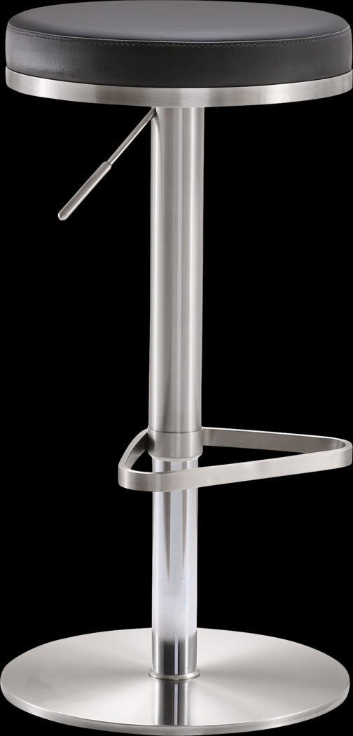 Fano Black Adjustable Swivel Barstool - Thumbnail - Image 1