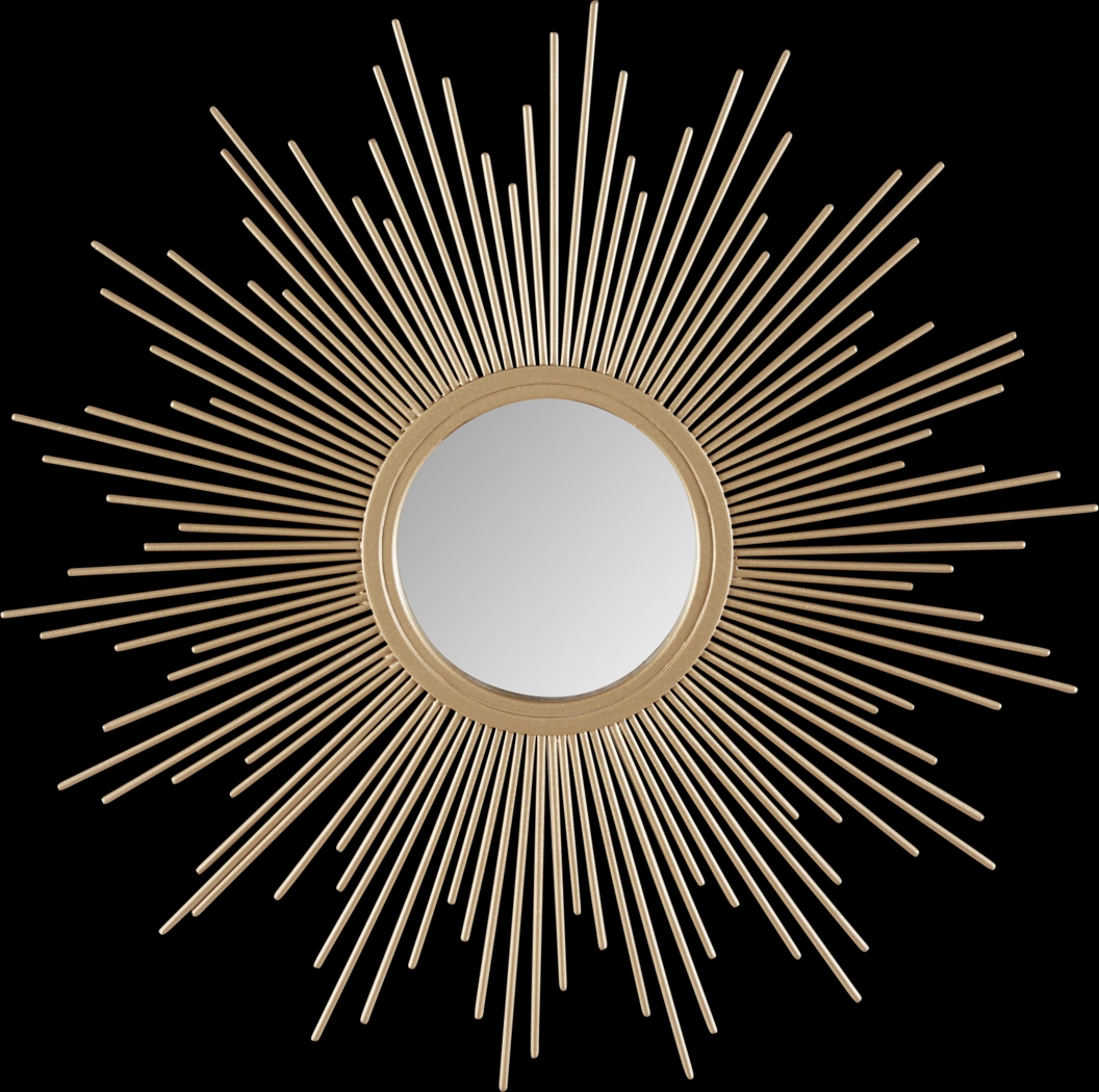 Fanoher Gold Accent Mirror - Thumbnail - Image 1