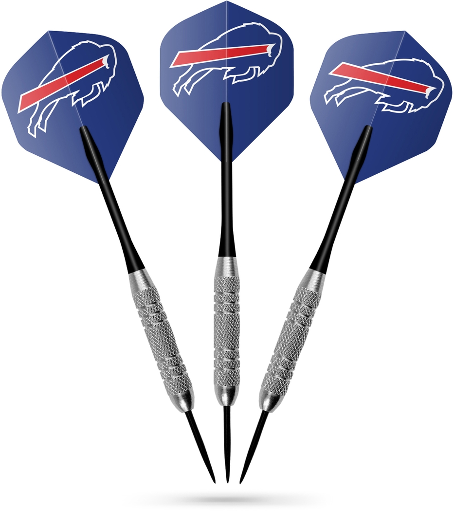 Buffalo Bills Black Dartboard Set - Thumbnail - Image 6
