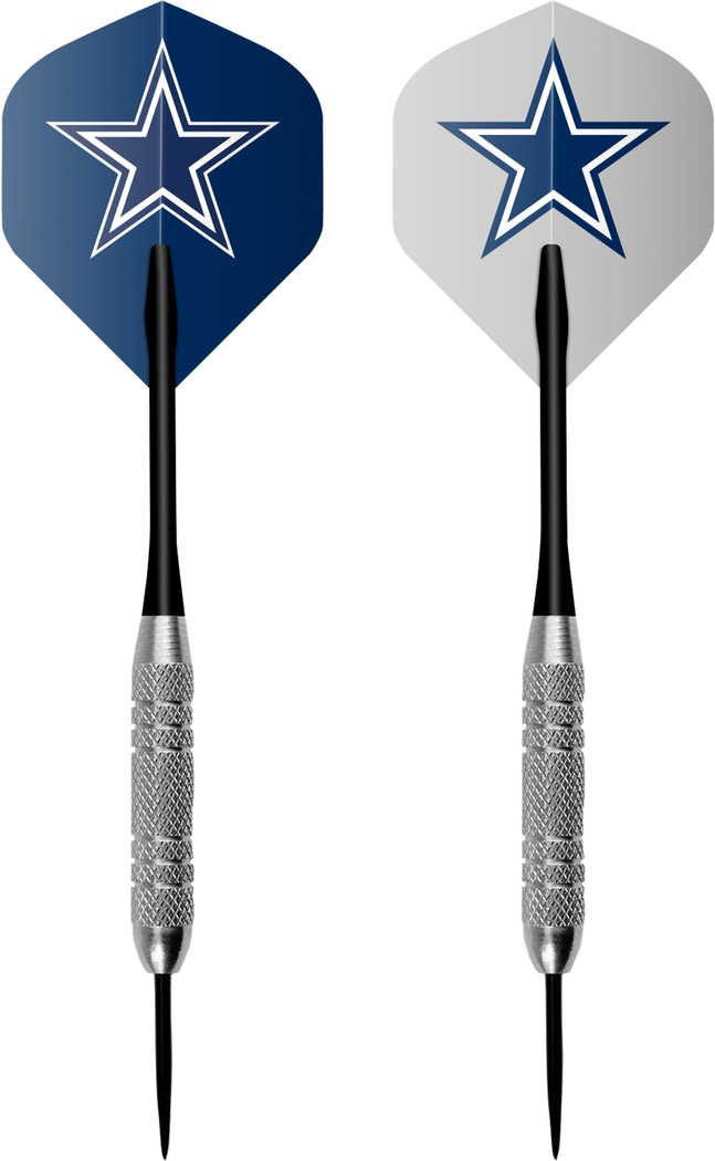 Dallas Cowboys Black Dartboard Set - Thumbnail - Image 4