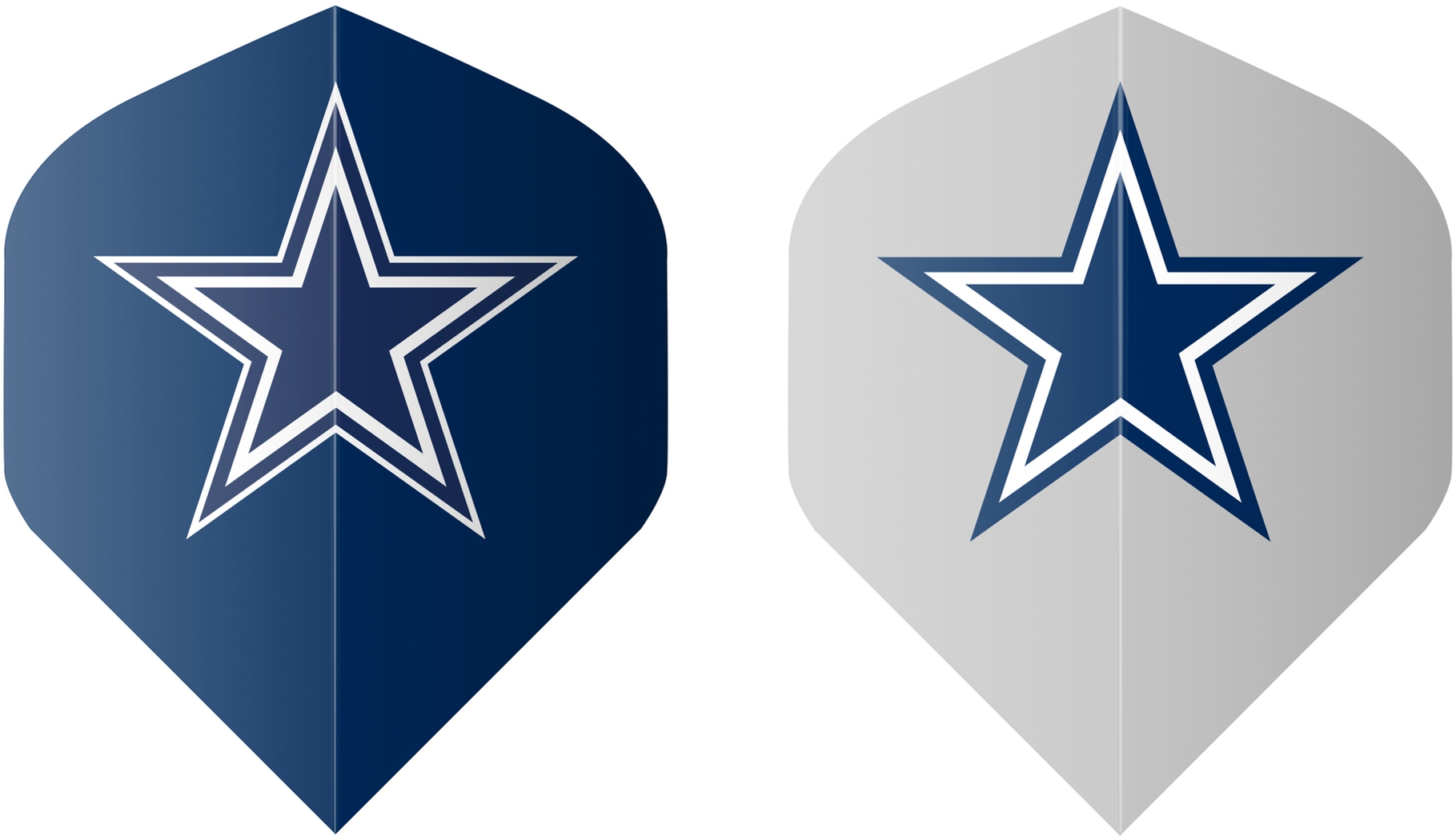 Dallas Cowboys Black Dartboard Set - Thumbnail - Image 5