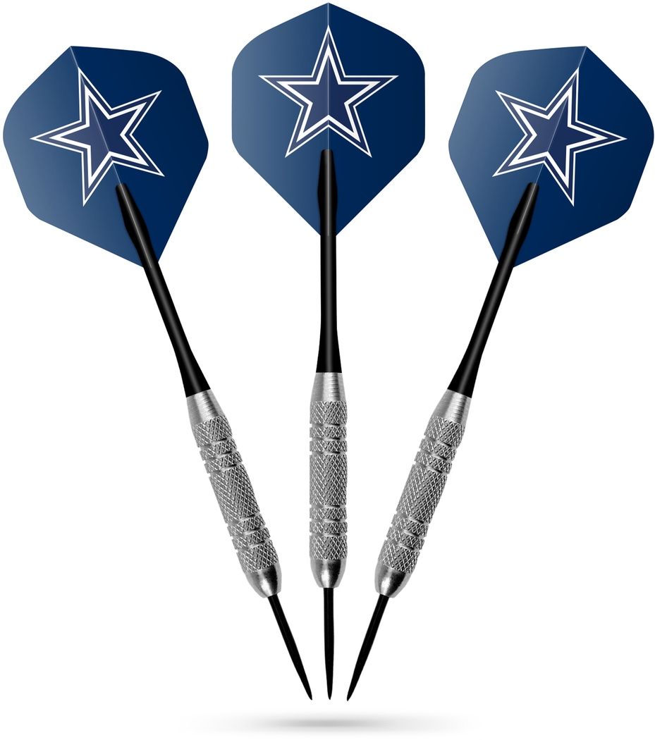 Dallas Cowboys Black Dartboard Set - Thumbnail - Image 7