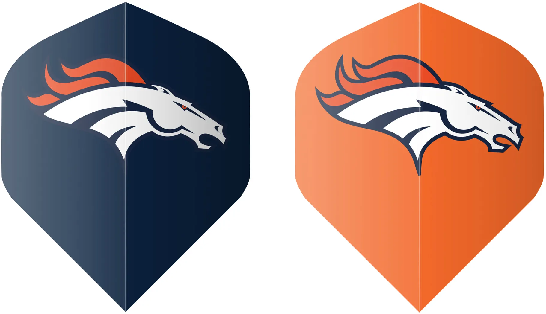 Fan's Choice Black Denver Broncos Dartboard Set - Thumbnail - Image 5