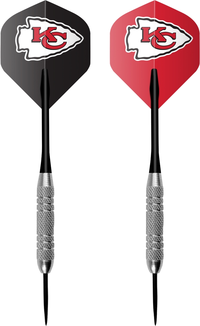 Kansas City Chiefs Black Dartboard Set - Thumbnail - Image 4