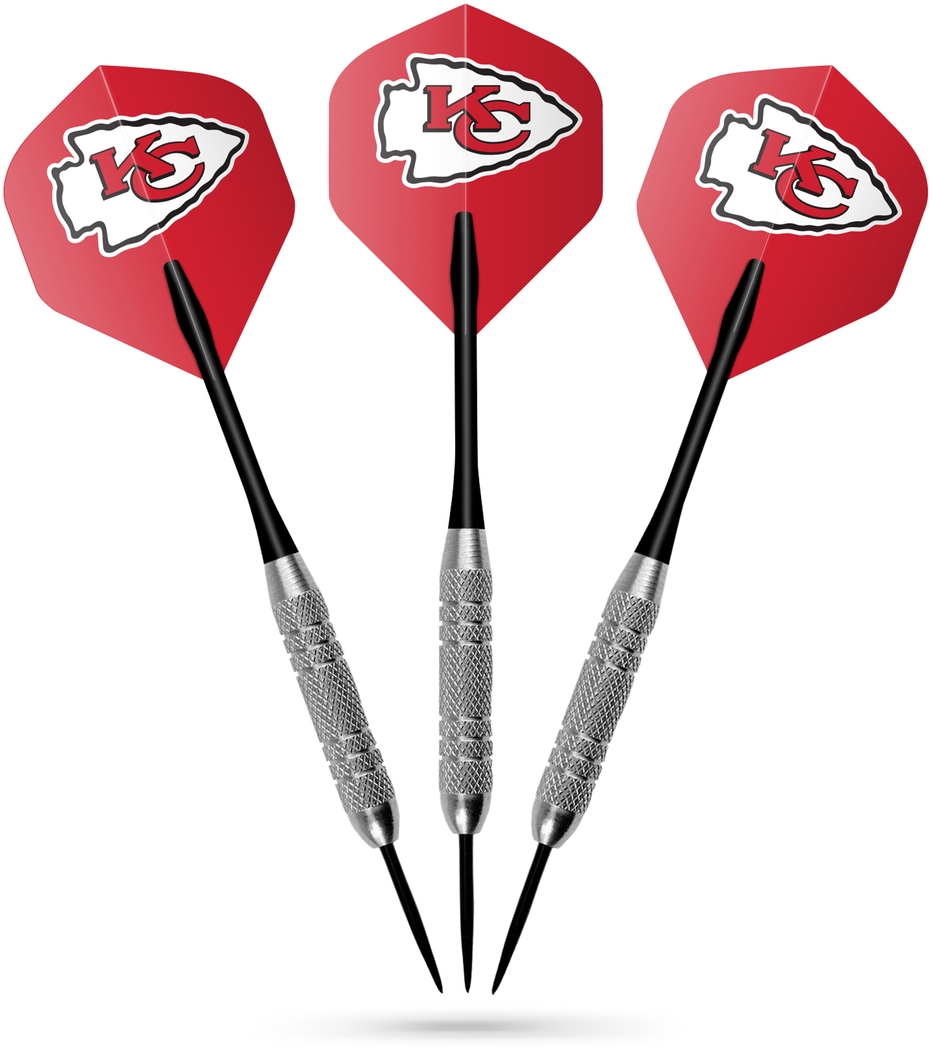 Kansas City Chiefs Black Dartboard Set - Thumbnail - Image 6