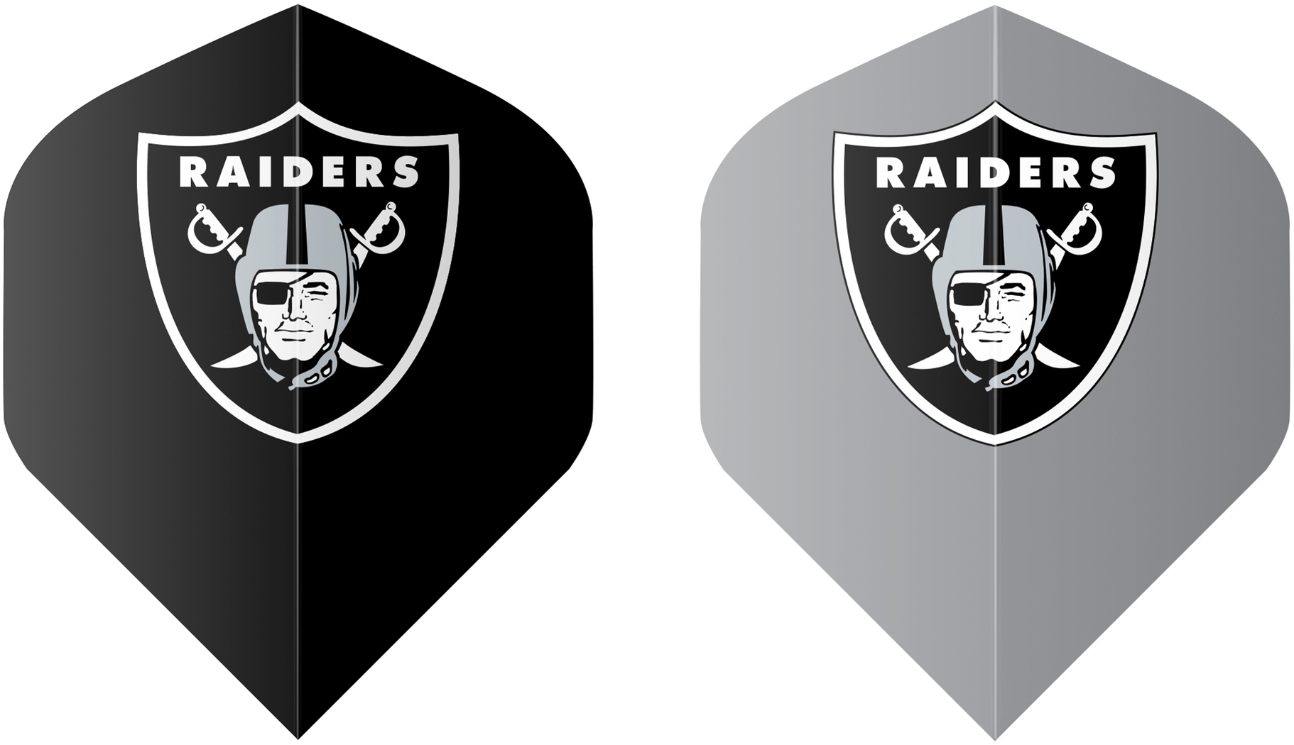 Fan's Choice Black Las Vegas Raiders Dartboard Set - Thumbnail - Image 5