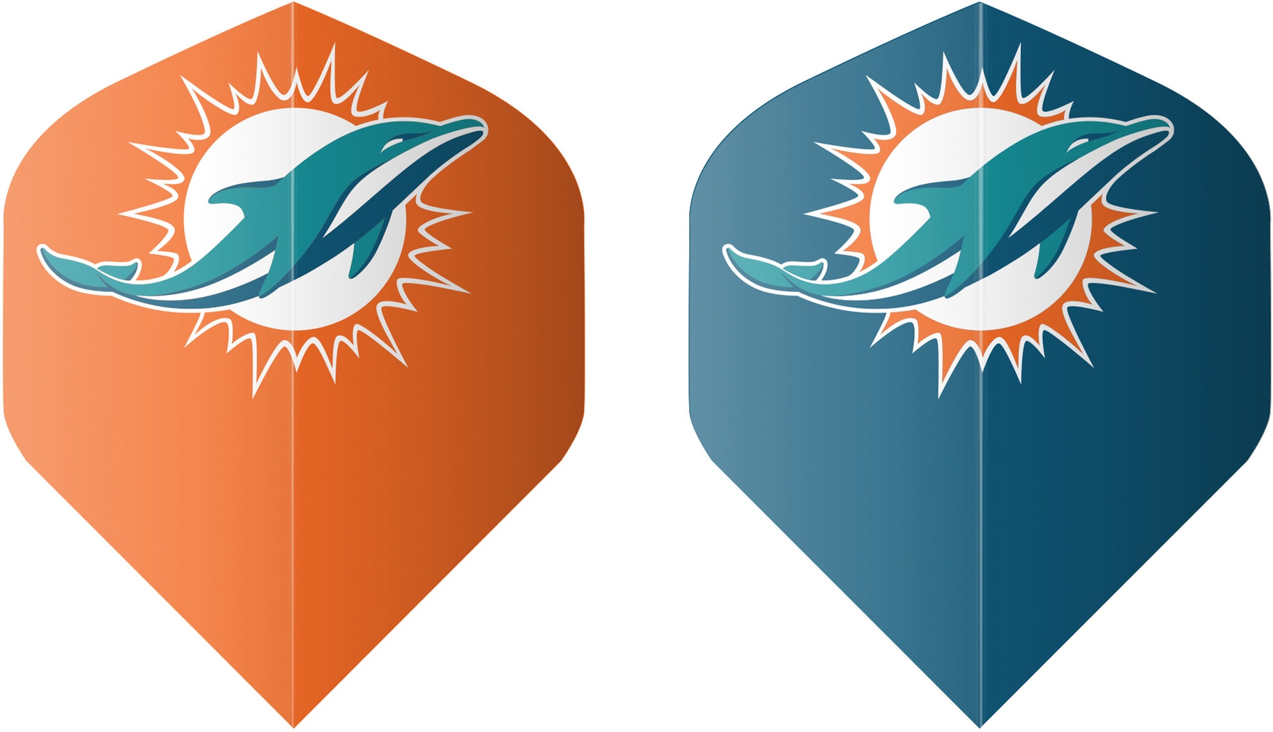 Miami Dolphins Black Dartboard Set - Thumbnail - Image 5