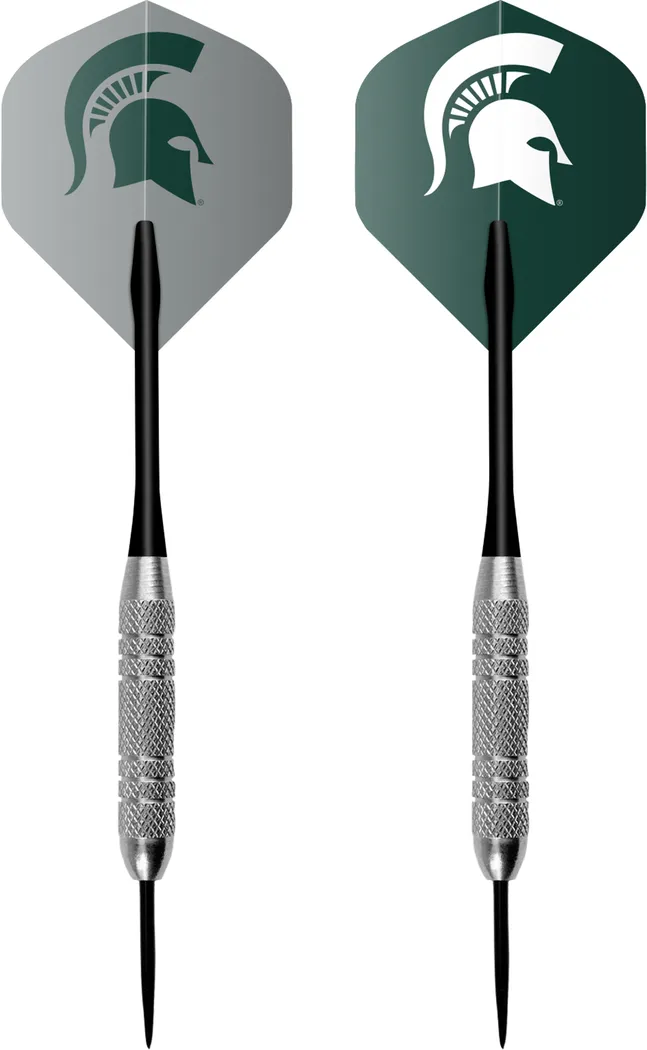 Michigan State Black Dartboard Set - Thumbnail - Image 2