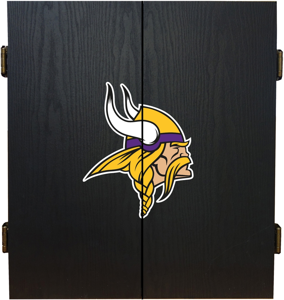 Minnesota Vikings Black Dartboard Set - Thumbnail - Image 2