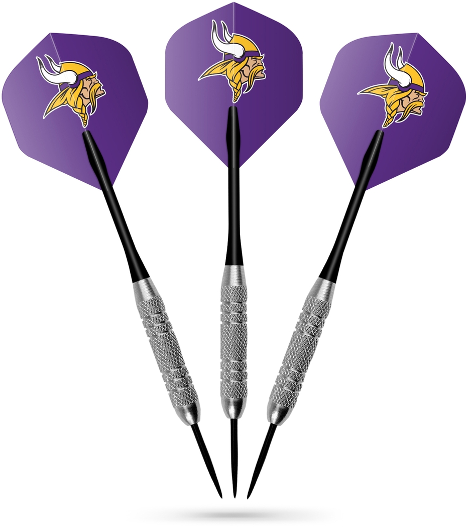 Minnesota Vikings Black Dartboard Set - Thumbnail - Image 6