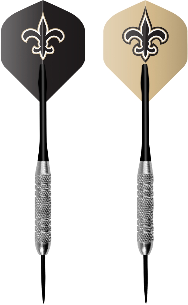 New Orleans Saints Black Dartboard Set - Thumbnail - Image 4