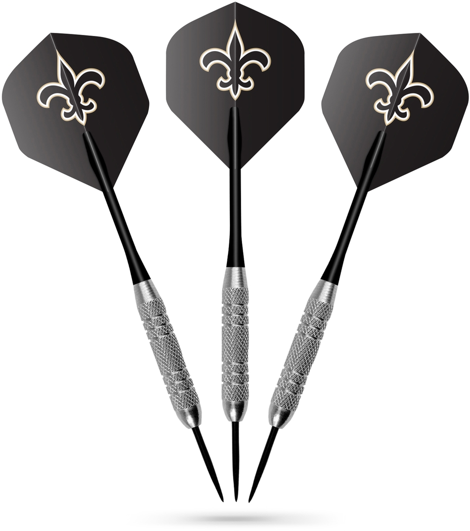 New Orleans Saints Black Dartboard Set - Thumbnail - Image 7