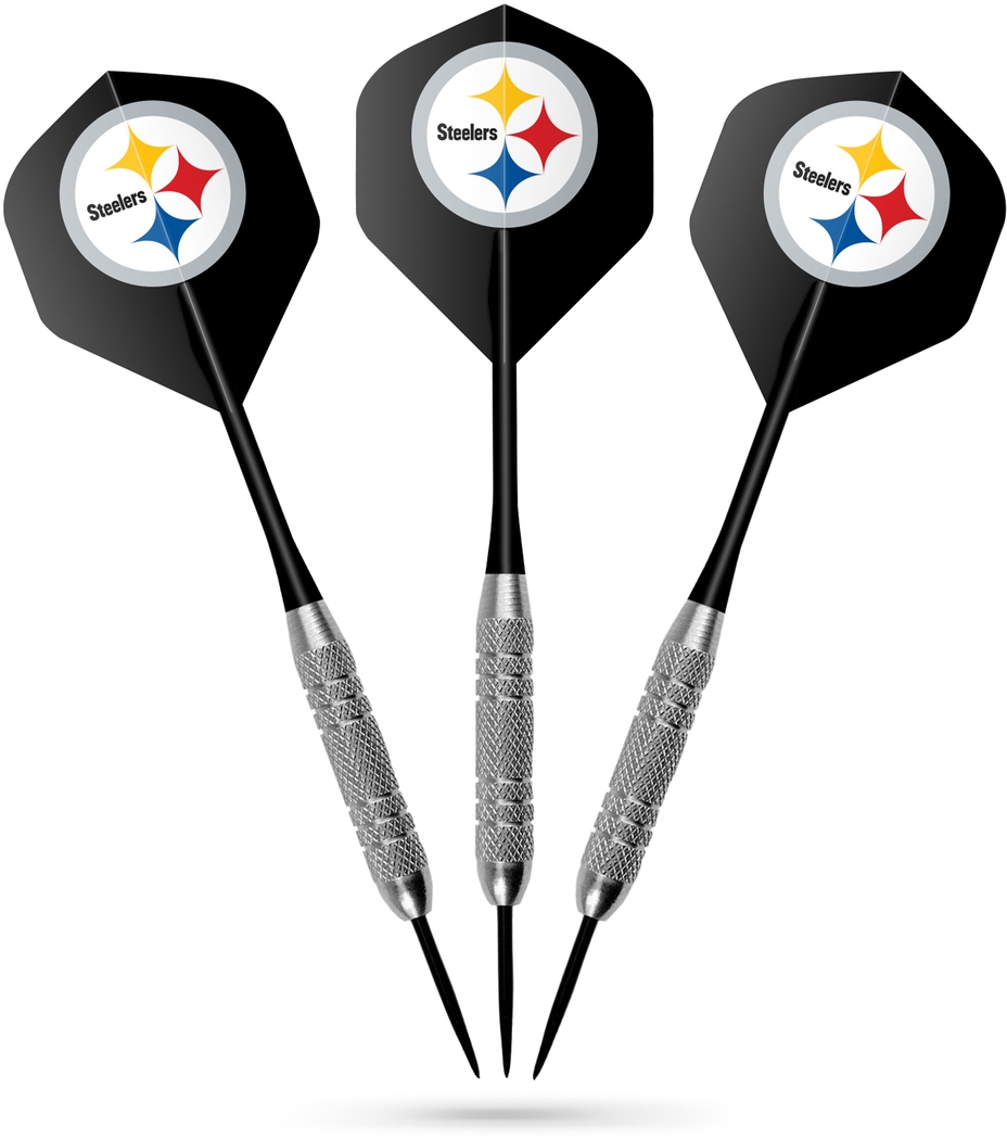 Pittsburgh Steelers Black Dartboard Set - Thumbnail - Image 7