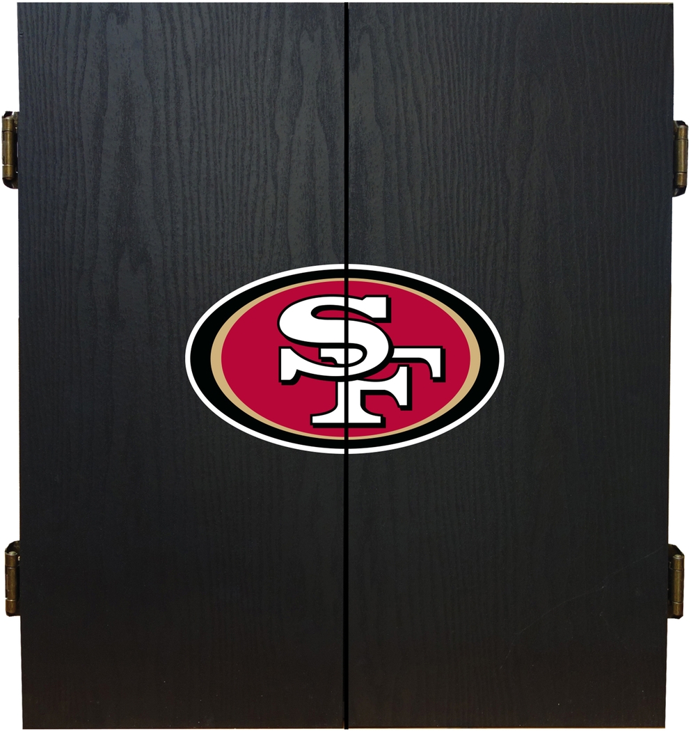 San Francisco 49ers Black Dartboard Set - Thumbnail - Image 2