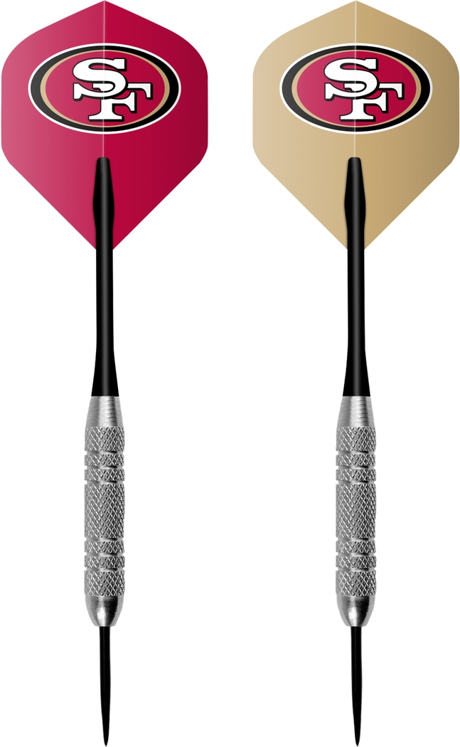 San Francisco 49ers Black Dartboard Set - Thumbnail - Image 4