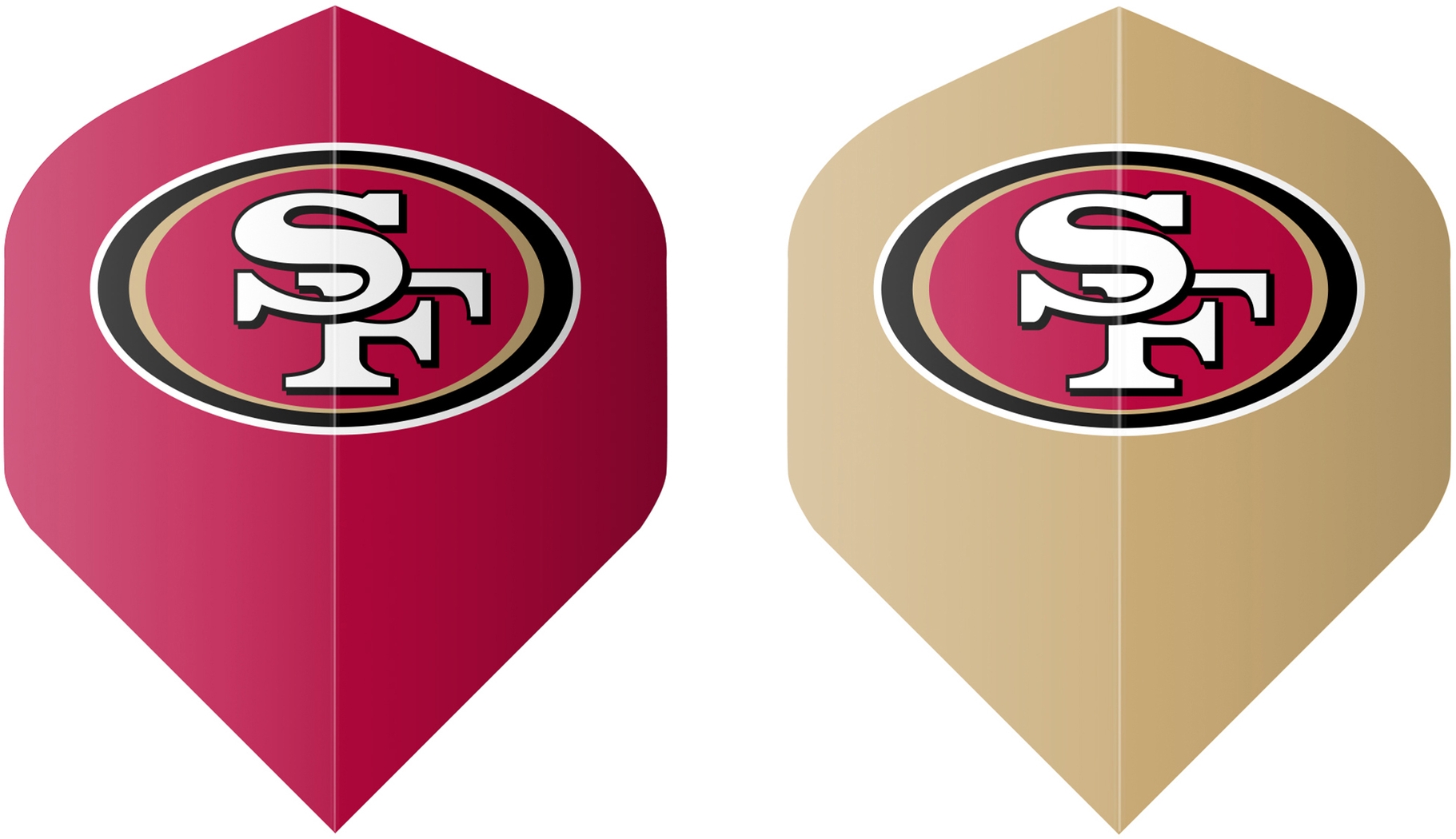 San Francisco 49ers Black Dartboard Set - Thumbnail - Image 5
