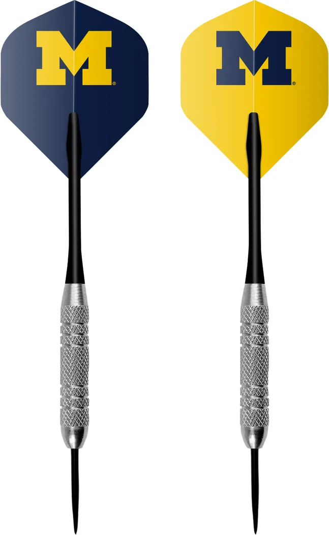 University of Michigan Black Dartboard Set - Thumbnail - Image 8