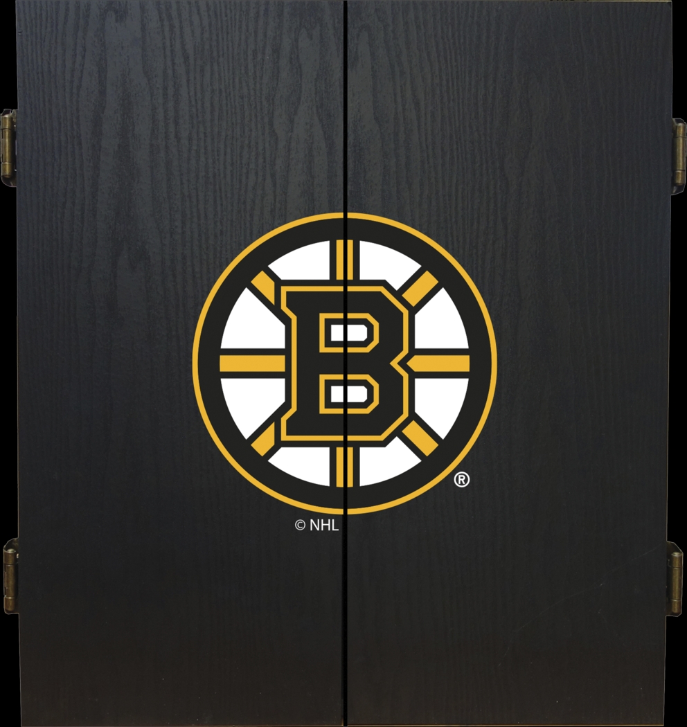 Boston Bruins Black Dartboard Set - Thumbnail - Image 3