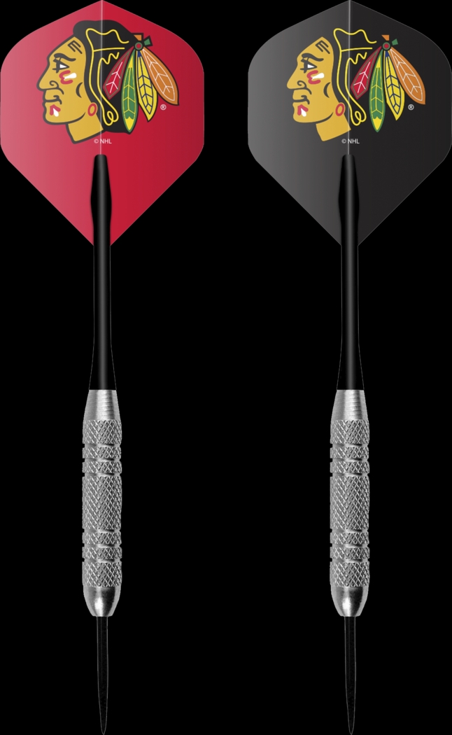 Chicago Blackhawks Black Dartboard Set - Thumbnail - Image 8