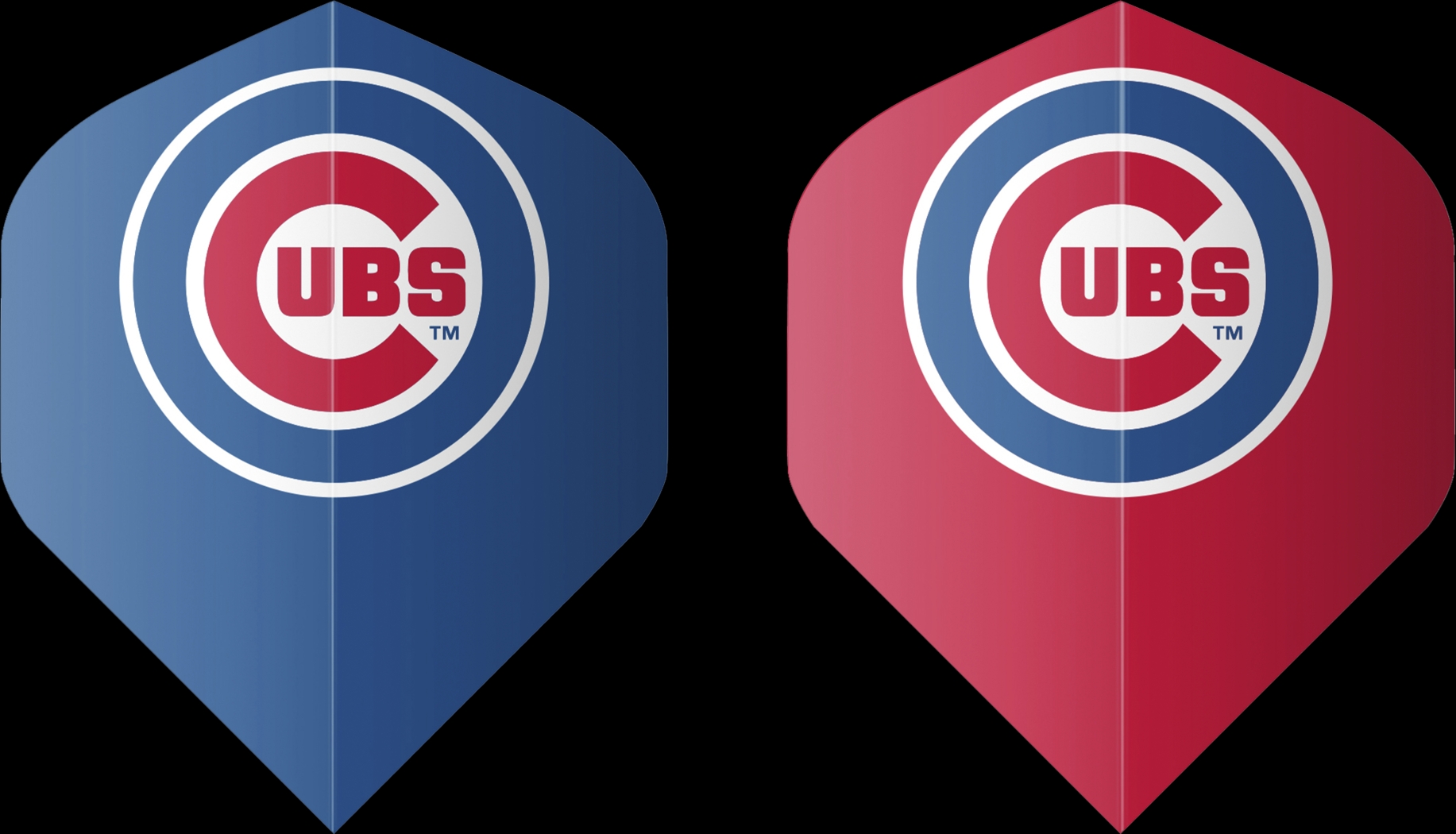 Chicago Cubs Black Dartboard Set - Thumbnail - Image 9