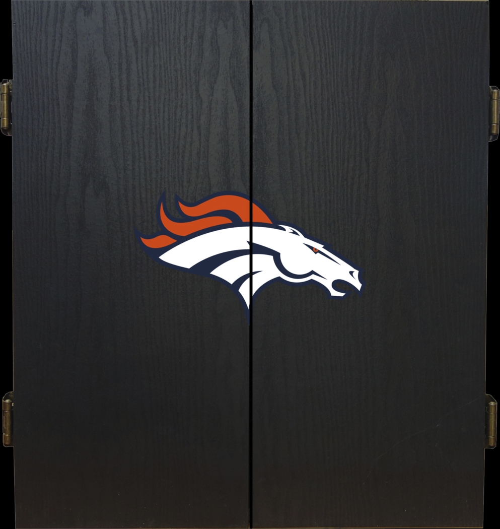 Denver Broncos Black Dartboard Set - Thumbnail - Image 4