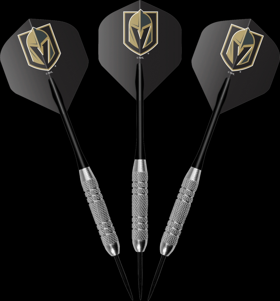 Golden Knights Black Dartboard Set - Thumbnail - Image 6