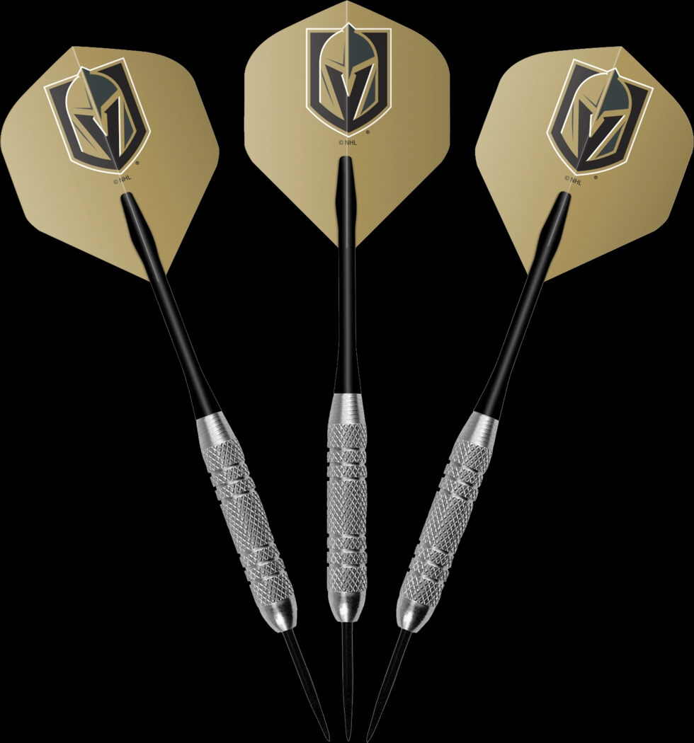 Golden Knights Black Dartboard Set - Thumbnail - Image 7