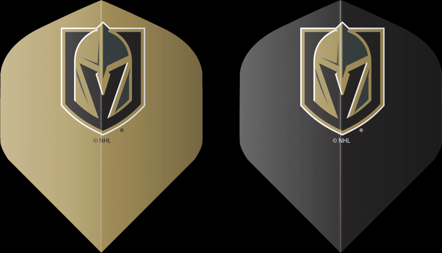Golden Knights Black Dartboard Set - Thumbnail - Image 9