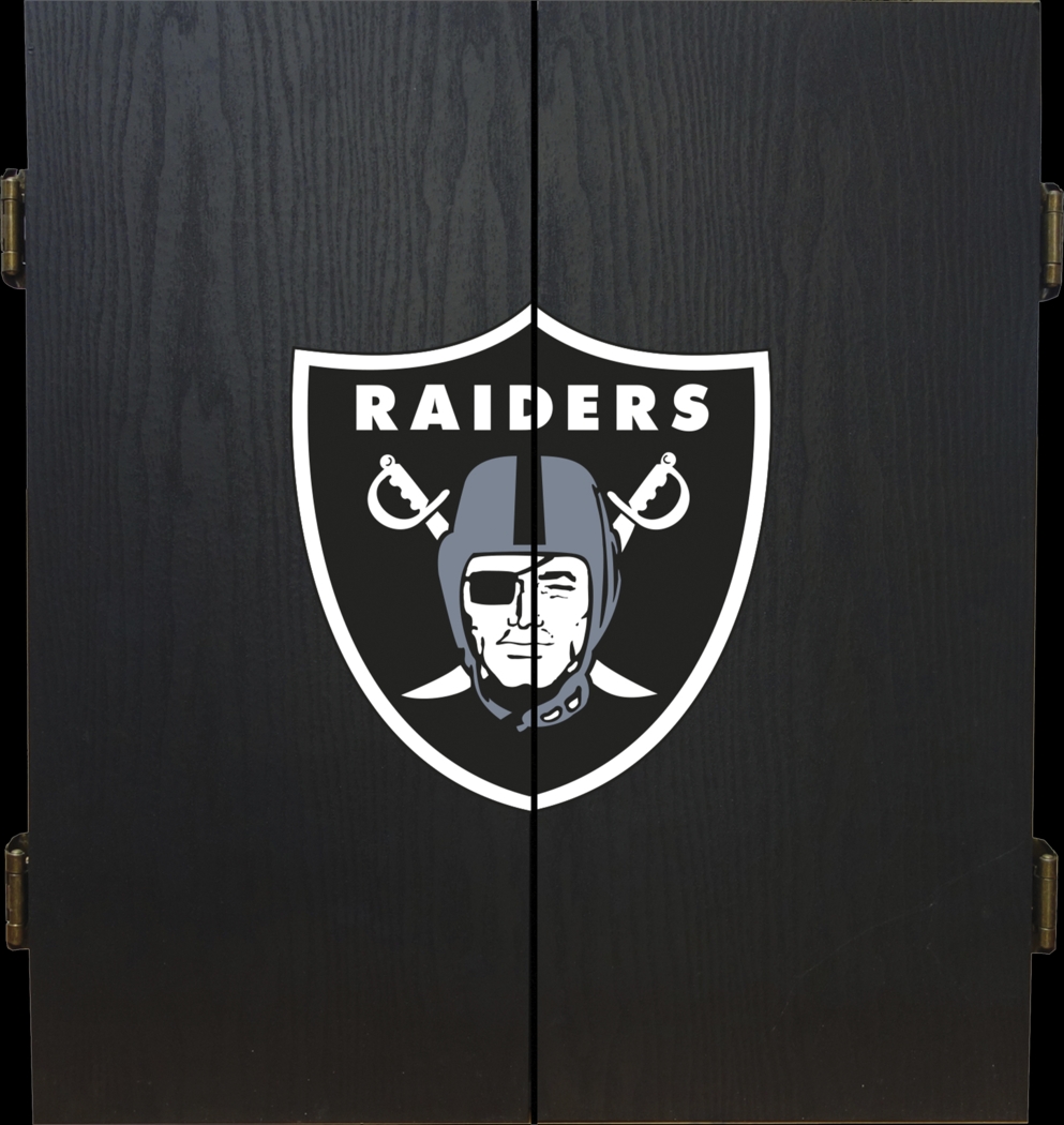Las Vegas Raiders Black Dartboard Set - Thumbnail - Image 3