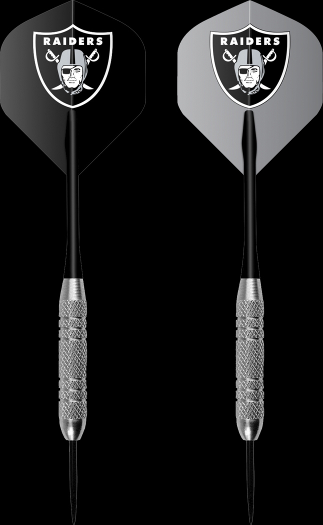 Las Vegas Raiders Black Dartboard Set - Thumbnail - Image 5