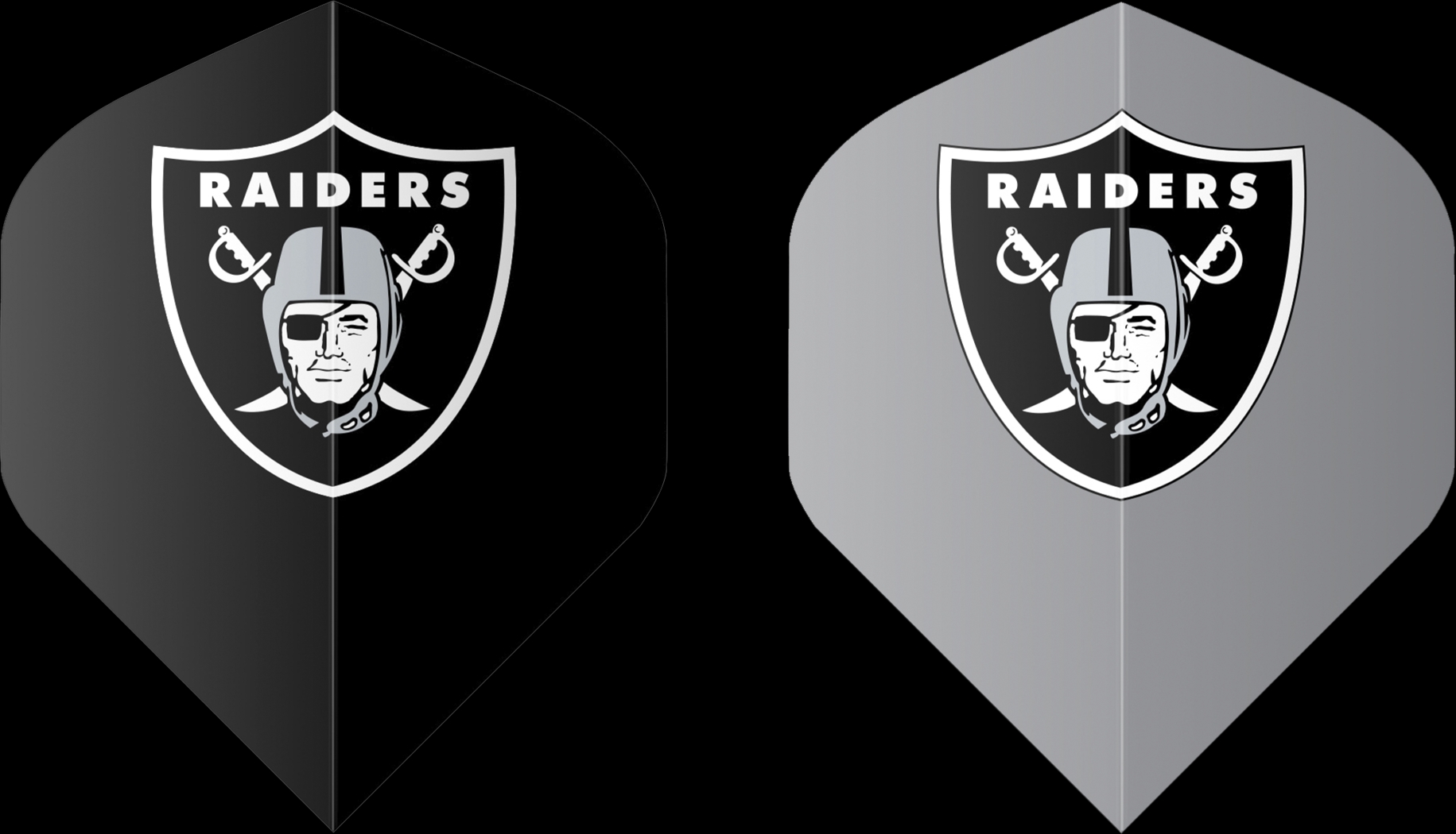 Las Vegas Raiders Black Dartboard Set - Thumbnail - Image 6