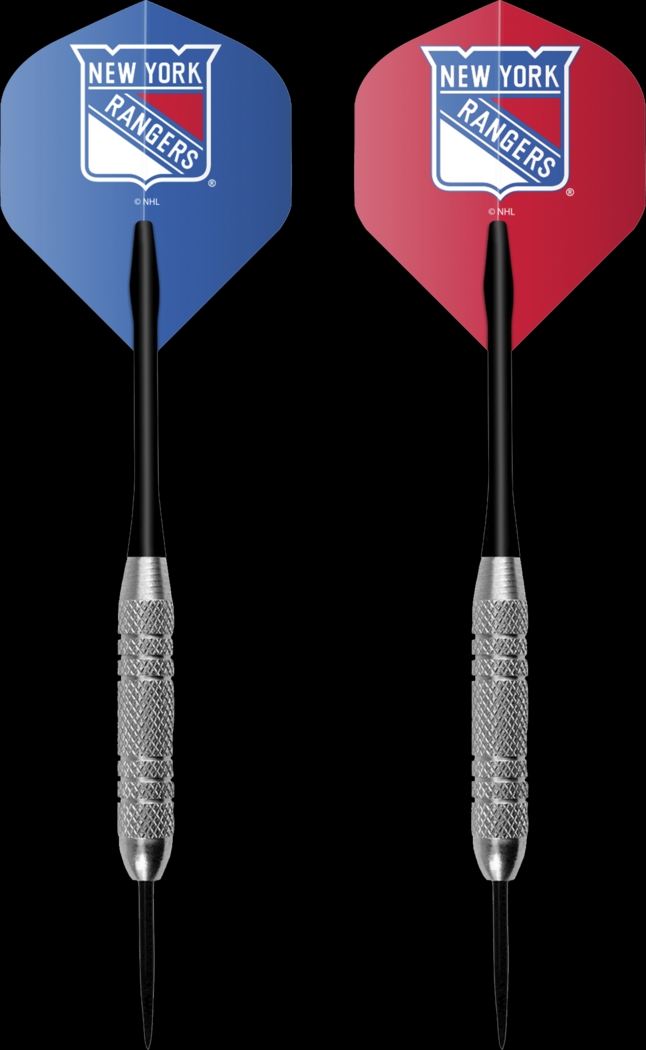 New York Rangers Black Dartboard Set - Thumbnail - Image 8