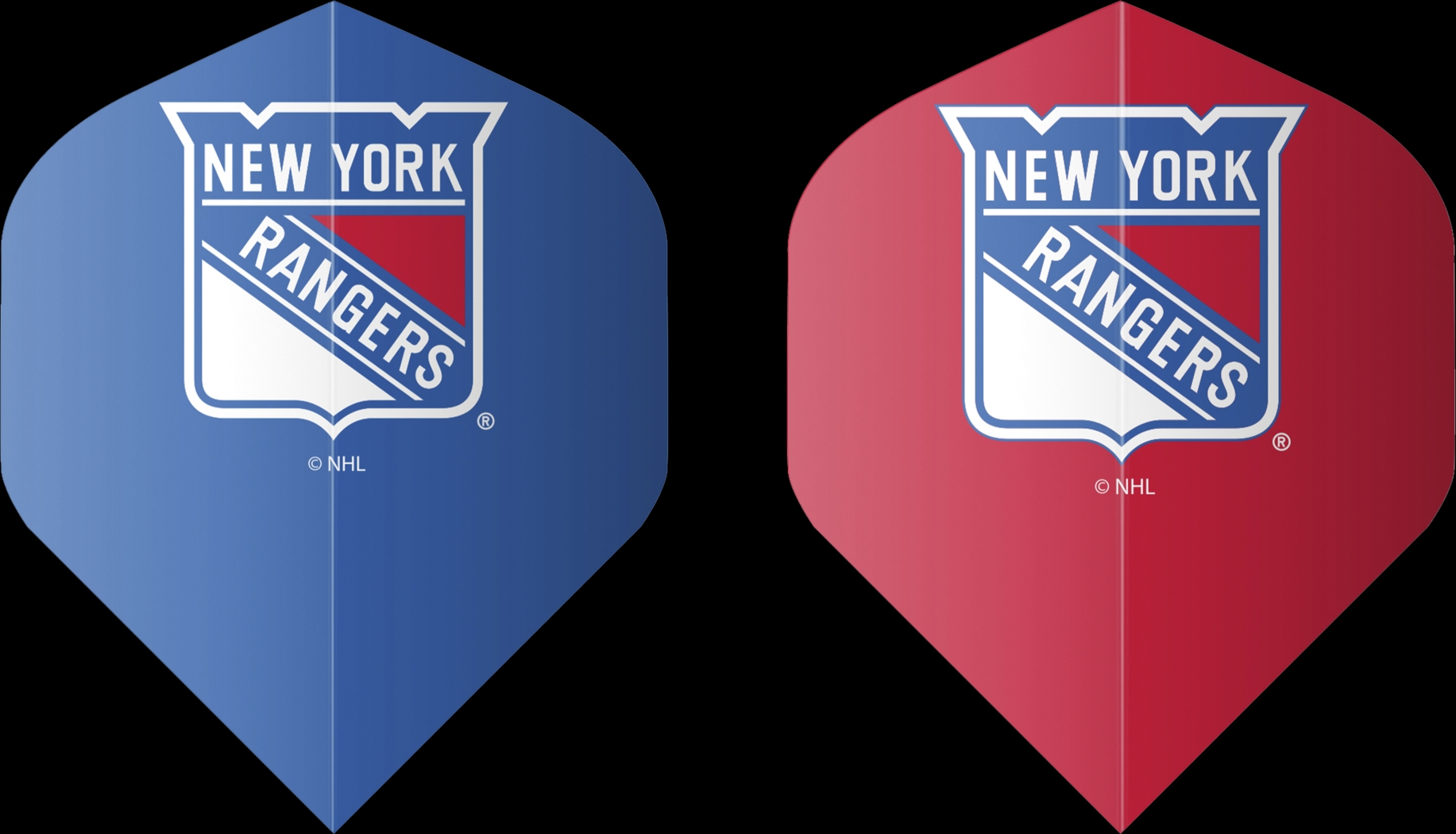 New York Rangers Black Dartboard Set - Thumbnail - Image 9