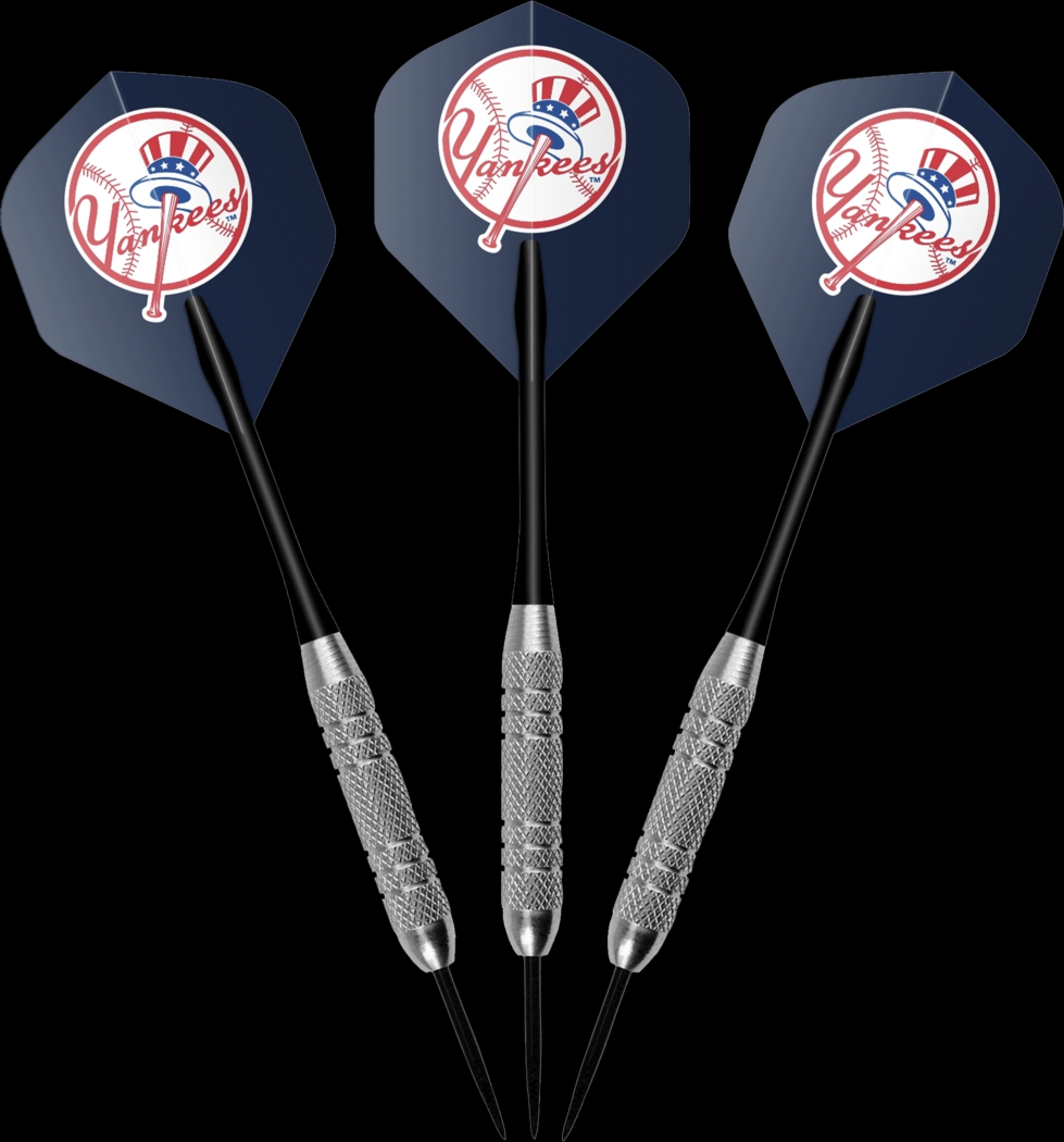 New York Yankees Black Dartboard Set - Thumbnail - Image 6