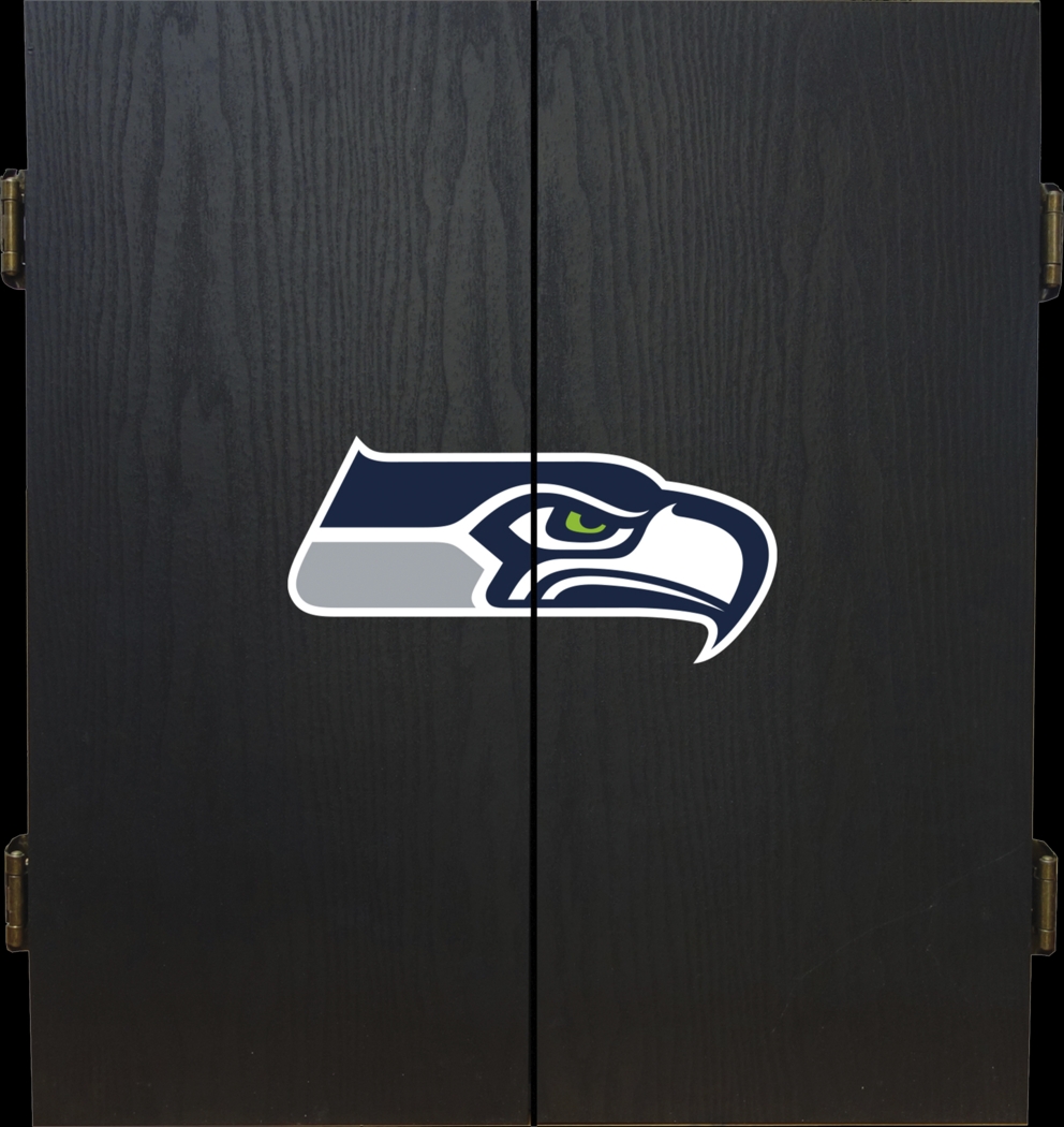 Seattle Seahawks Black Dartboard Set - Thumbnail - Image 4
