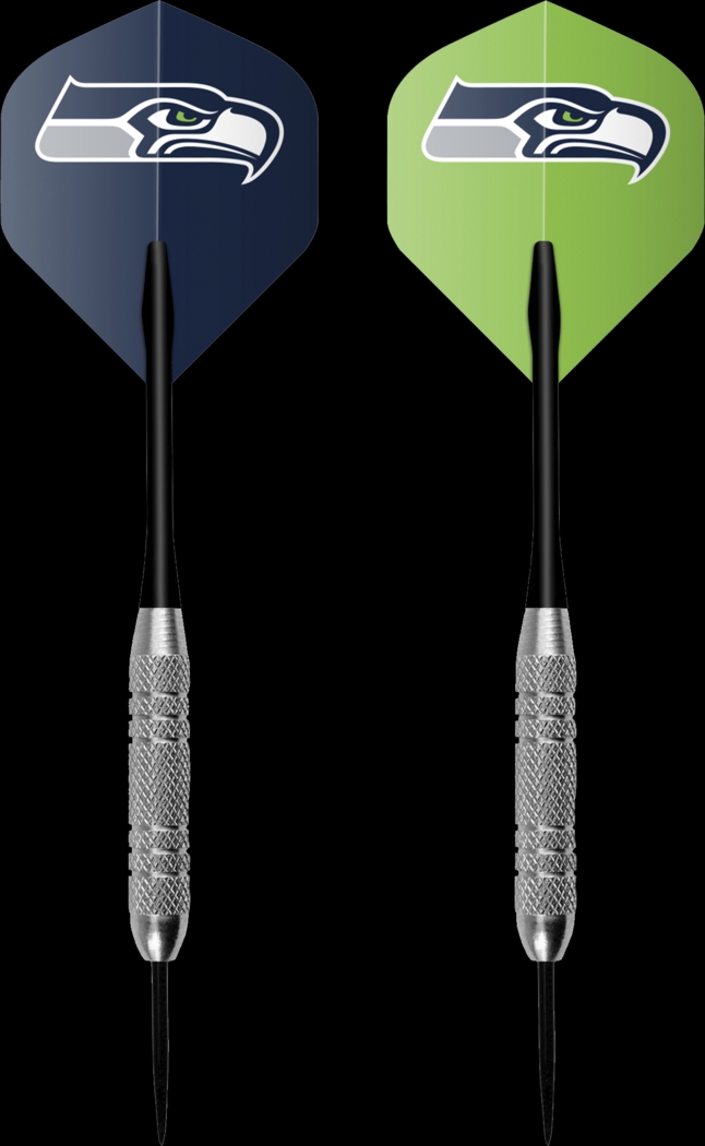 Seattle Seahawks Black Dartboard Set - Thumbnail - Image 7