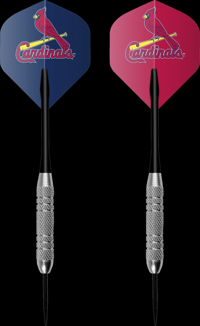 St. Louis Cardinals Black Dartboard Set - Thumbnail - Image 8