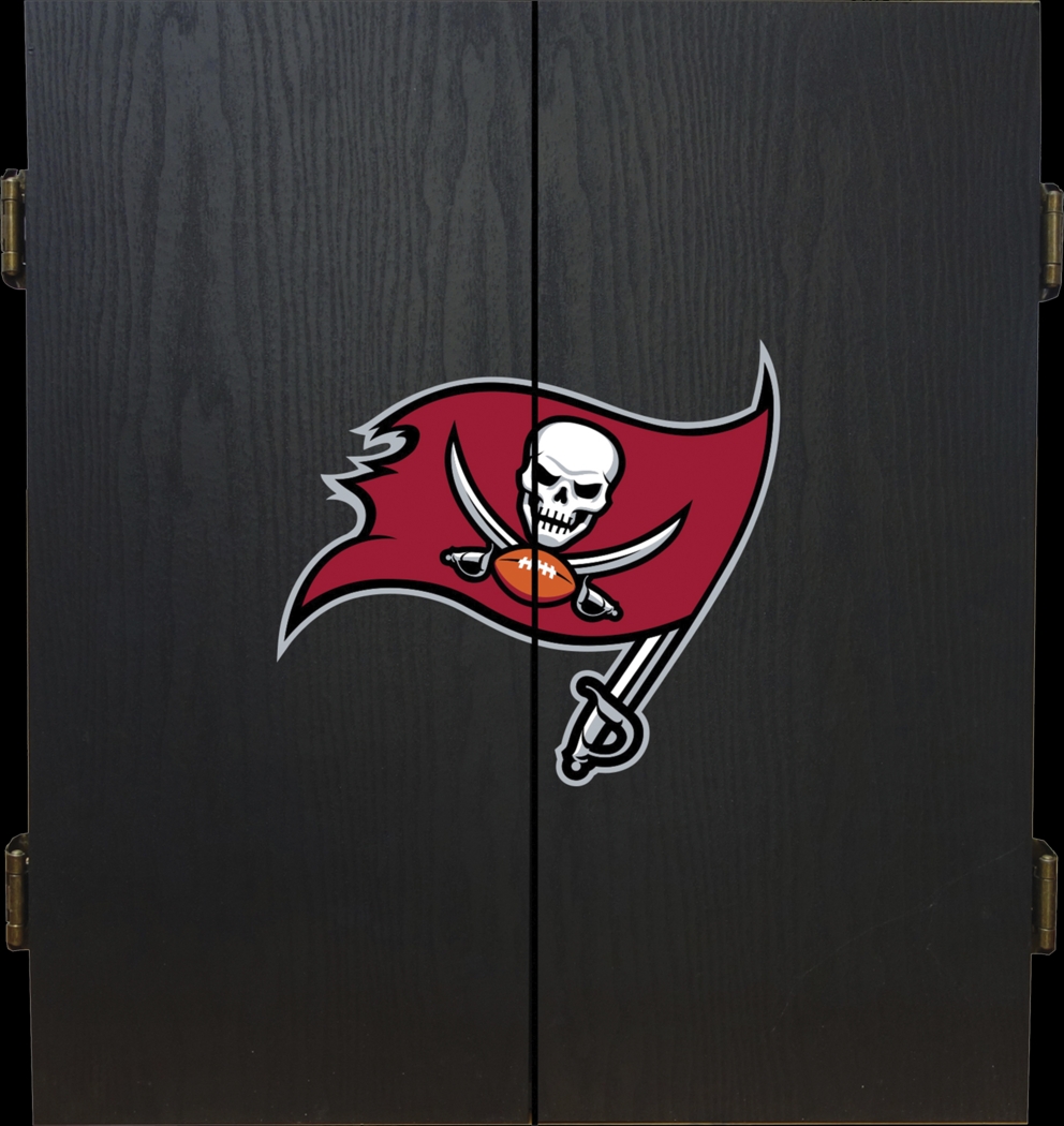Tampa Bay Buccaneers Black Dartboard Set - Thumbnail - Image 3