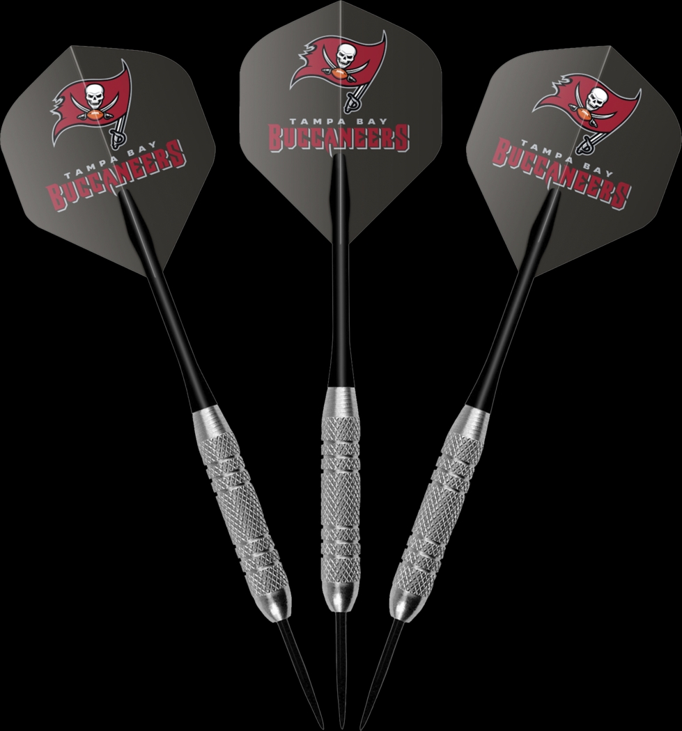 Tampa Bay Buccaneers Black Dartboard Set - Thumbnail - Image 4