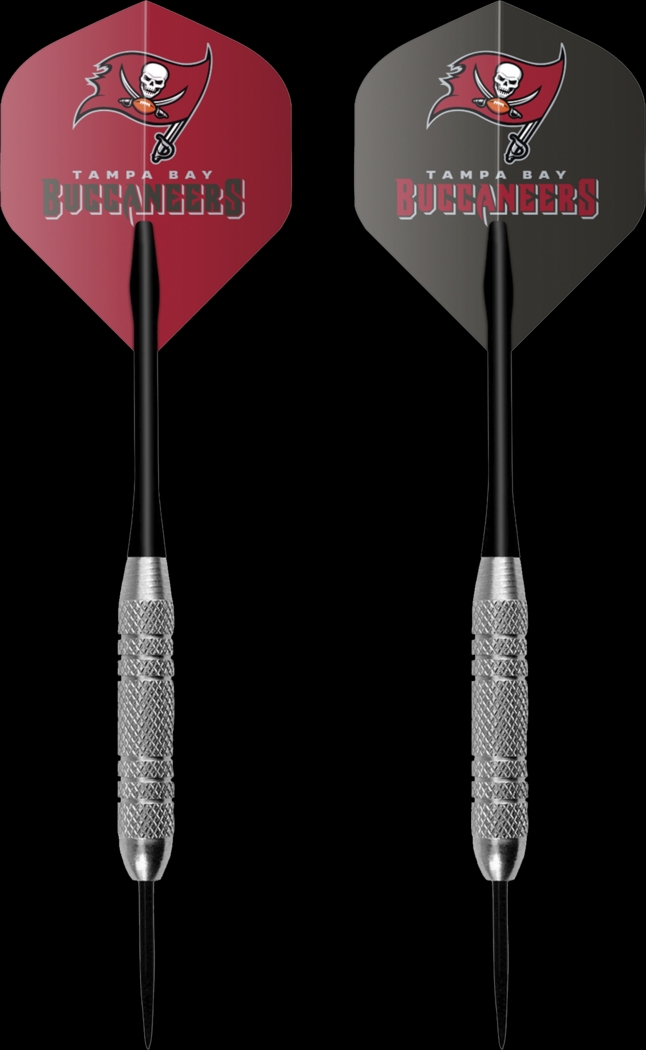 Tampa Bay Buccaneers Black Dartboard Set - Thumbnail - Image 6