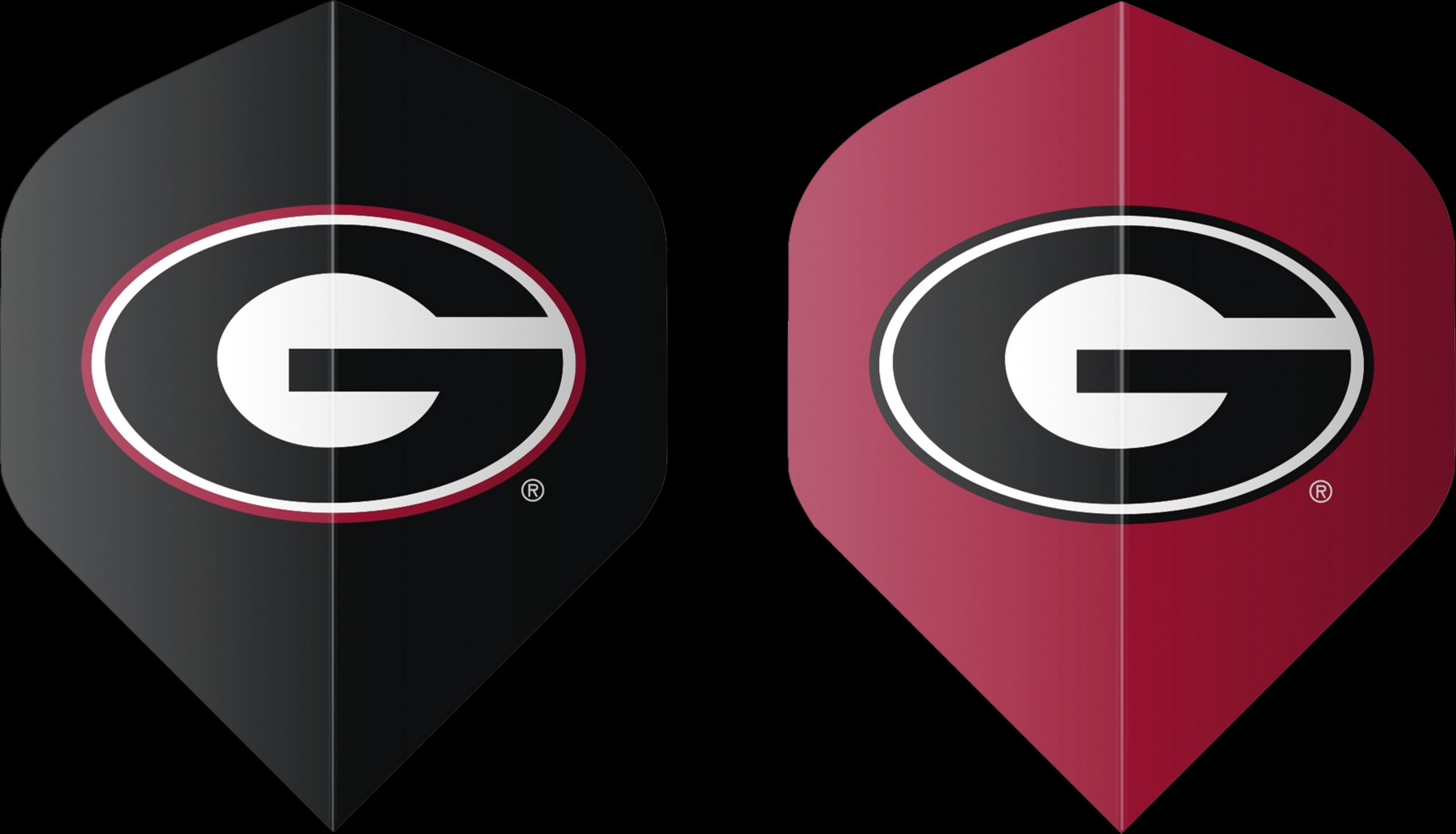 University of Georgia Black Dartboard Set - Thumbnail - Image 4